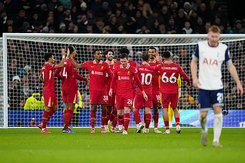 EPL 2024-25: Mohamed Salah scored his side's fourth goal