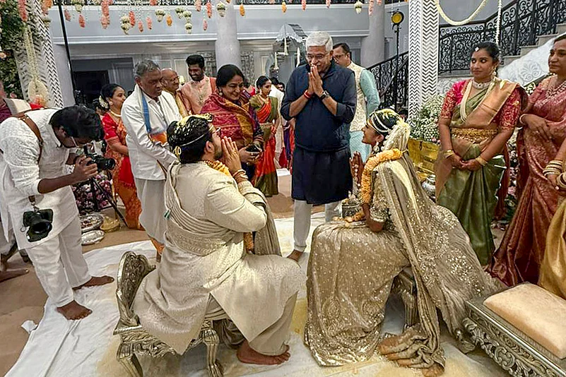PV Sindhu-Venkata Datta Sai wedding in Udaipur