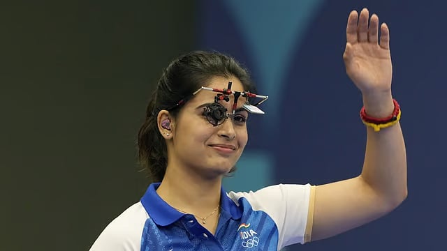 Indian shooter Manu Bhaker