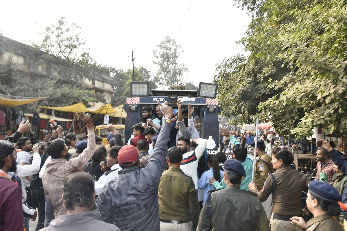 Photo: MP Youth Congress  : A District Congress Committee rally in Gwalior 