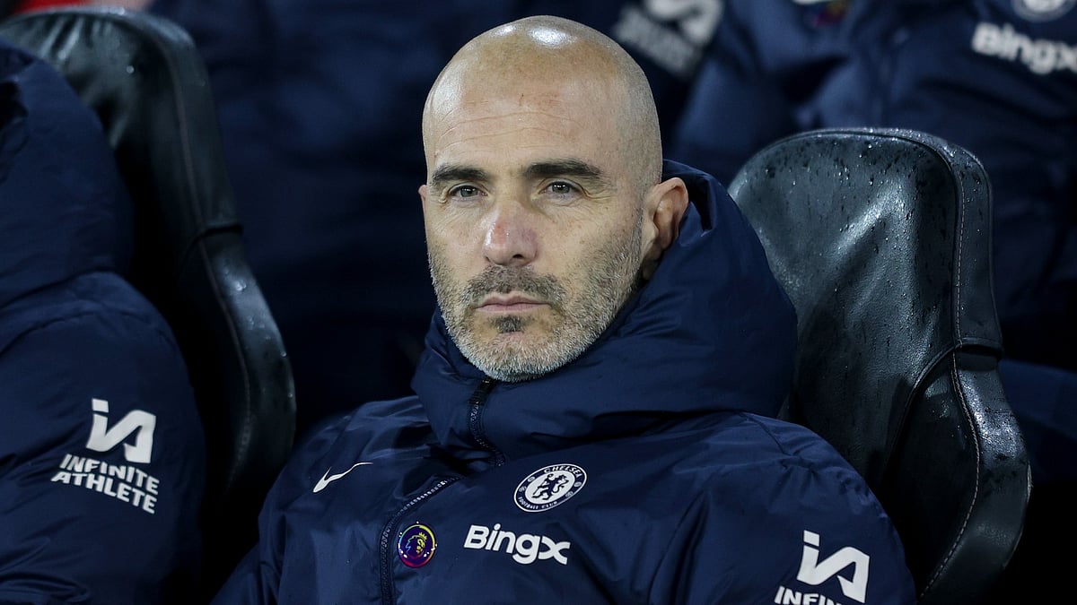 Chelsea coach Enzo Maresca - null