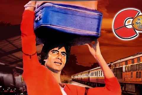 Amitabh Bachchan in Coolie