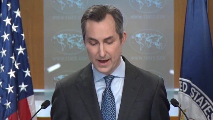 US State Department Spokesperson Matthew Miller 