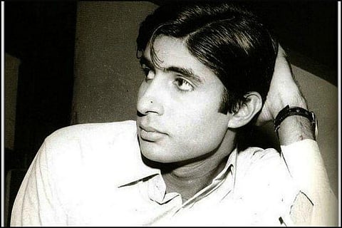 Amitabh Bachchan in Saat Hindustani
