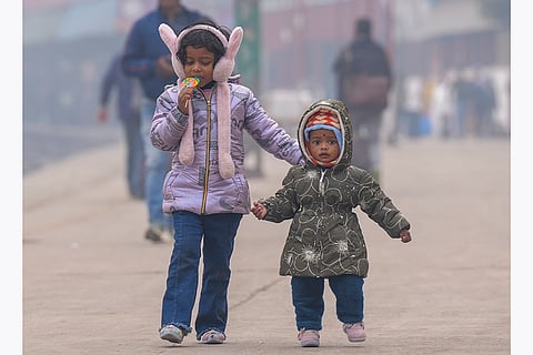 Weather: Cold winter in Delhi