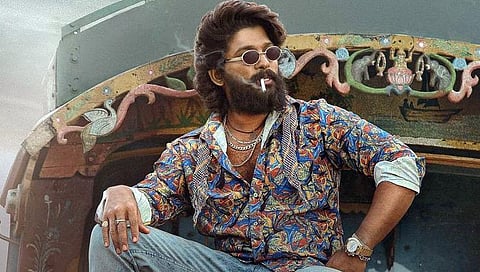 Allu Arjun in Pushpa: The Rise