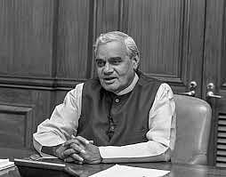 | Photo: PTI : Former Indian Prime Minister Atal Bihari Vajpayee