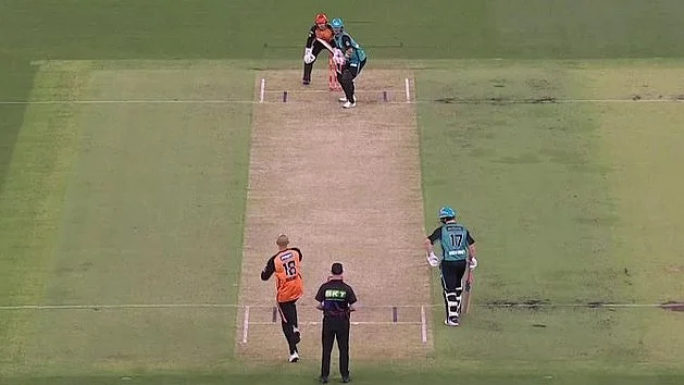 Big Bash League match between Perth Scorchers and Brisbane Heat.