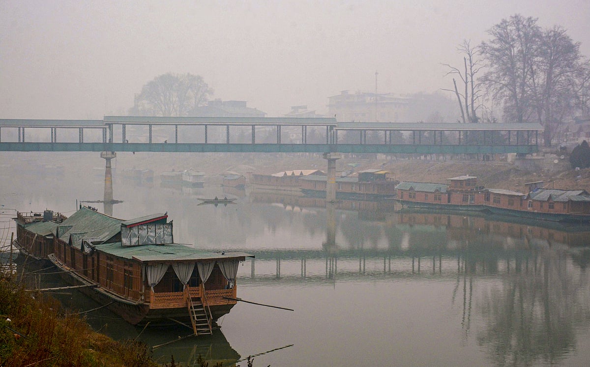 PTI : Winter in Srinagar, Jammu and Kashmir