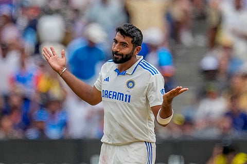 India Vs Australia, 4th Test Day 1: India's Jasprit Bumrah celebrates the wicket of Australia's Travis Head