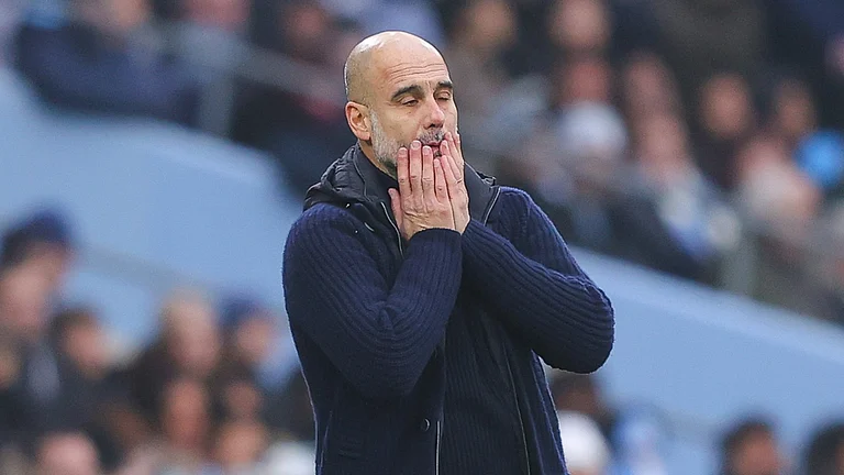 It was another frustrating day for Pep Guardiola - null