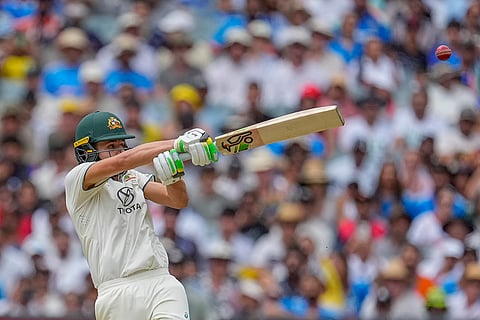 India Vs Australia, 4th Test Day 1: Australia's Sam Konstas plays a shot during play
