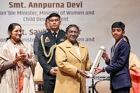 Pradhan Mantri Rashtriya Bal Puraskar ceremony