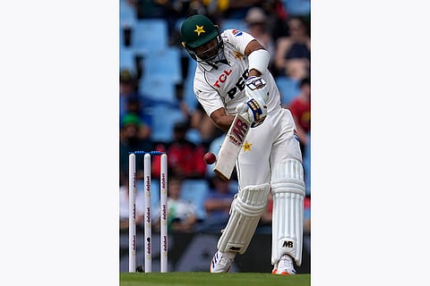 SA vs PAK 1st Test Day 1: Pakistan's Khurram Shahzad plays a shot