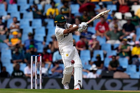 SA vs PAK 1st Test Day 1: Pakistan's Khurram Shahzad misplay a delivery