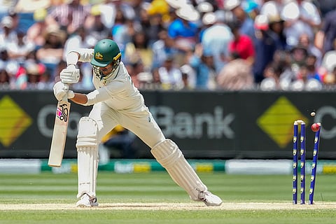 India Vs Australia, 4th Test Day 2: Australia's Mitchell Starc is bowled out by India's Ravindra Jadeja