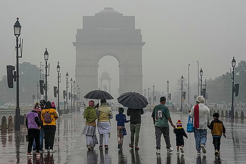 Weather: Rain in Delhi
