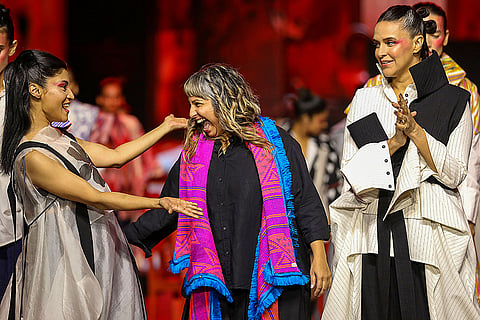 Actors Neha Dhupia and Konkona Sen Sharma