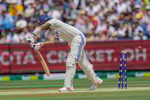 India Vs Australia, 4th Test Day 2: India's KL Rahul is bowled out by Australia's captain Pat Cummins