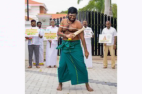 K Annamalai protests over Chennai college student sexual assault case