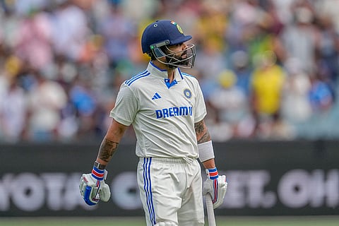 India Vs Australia, 4th Test Day 2: India's Virat Kohli walks off the field after losing his wicket