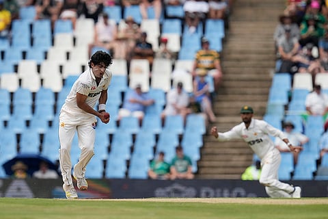 SA vs PAK 1st Test Day 2: Pakistan's Naseem Shah misfileds his own bowling