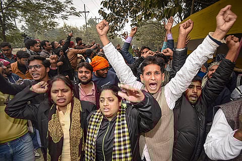 Protest against BPSC 70th CCE (Pre) exam