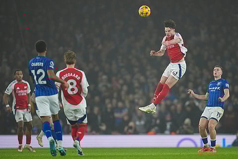English Premier League Soccer Match: Ipswich Town vs Arsenal