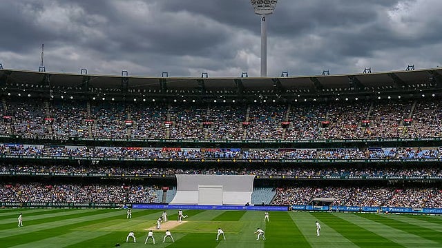 AP : General view of play on the third day of the fourth Test between Australia and India at the Melbourne Cricket Ground.