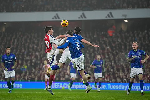 EPL: Arsenal Vs Ipswich Town