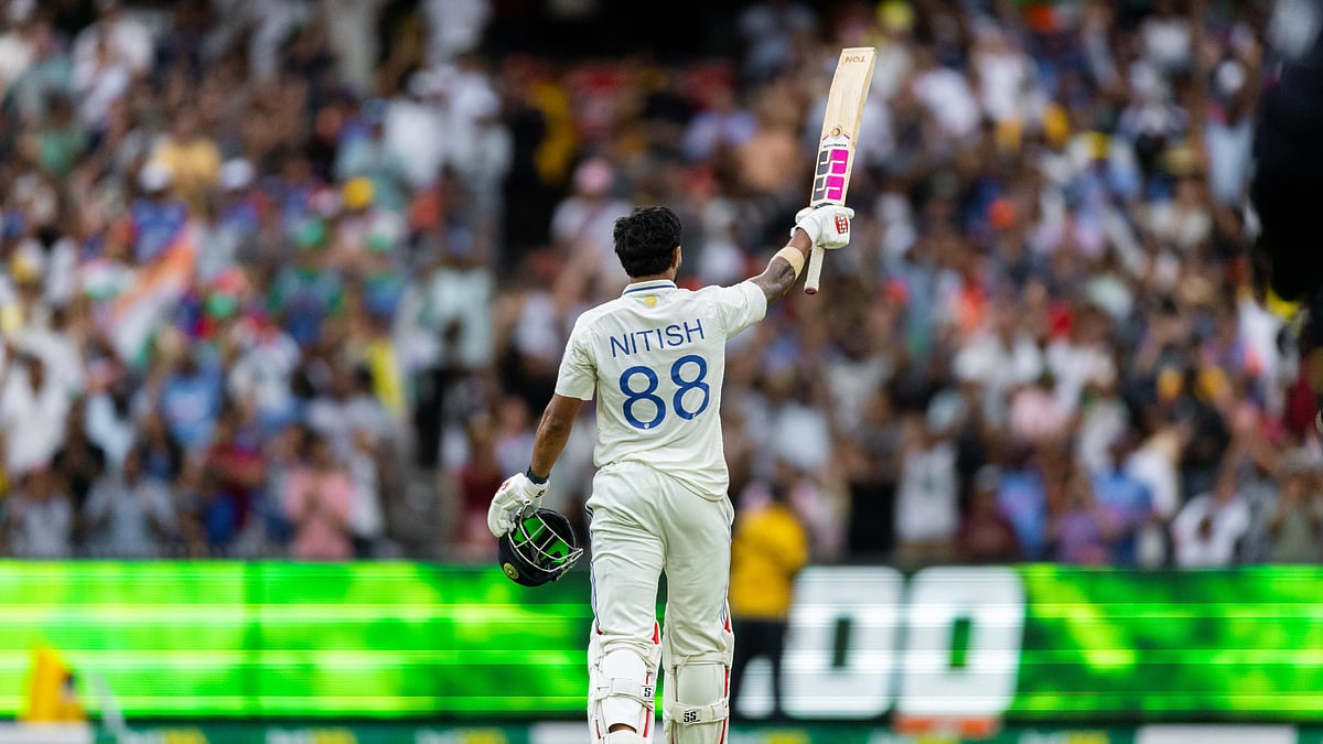 Nitish Kumar Reddy hit his maiden ton for India against Australia.