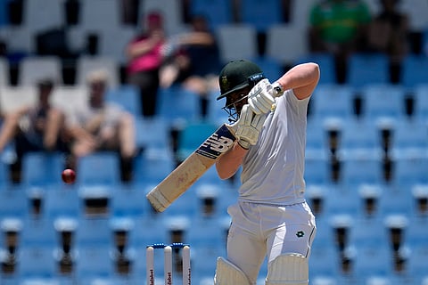 SA vs PAK 1st test Day 4: South Africa's Temba Bavuma plays a shot