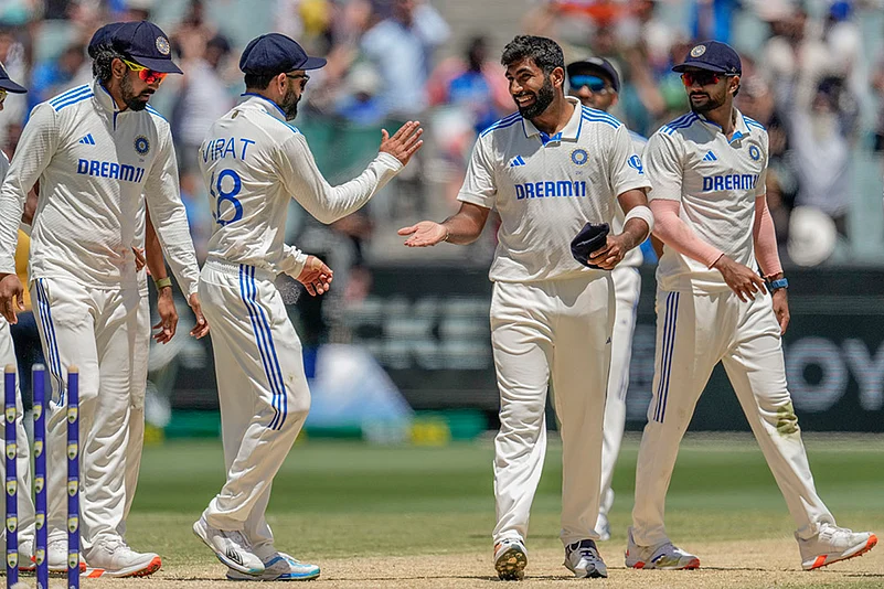 BGT series at Melbourne Cricket Ground MCG Aus Vs Ind Boxing Day 4th Test Day 4 Pics: Jasprit Bumrah