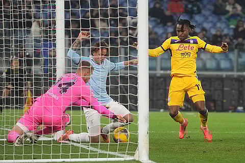 Serie A 2024-25: Lazio's goalkeeper Ivan Provedel makes a save