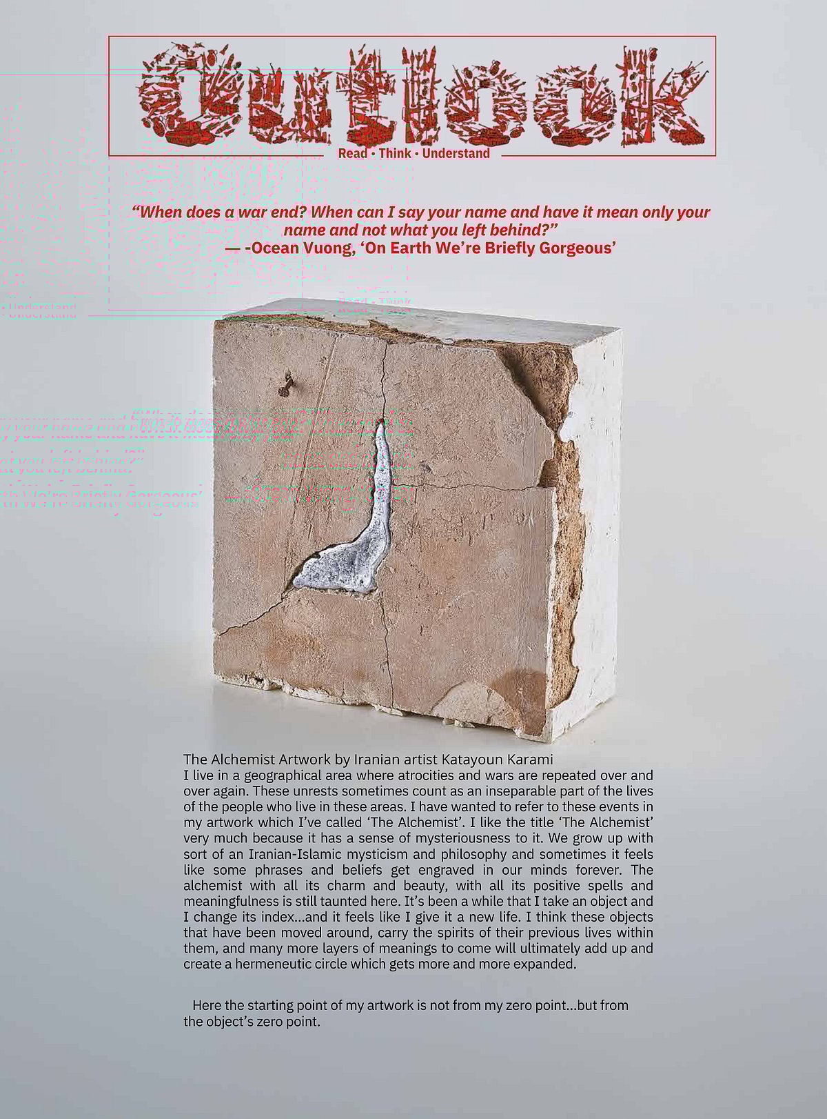 The Alchemist: Artwork by Iranian artist Katayoun Karami