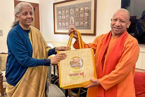 Yogi, Nirmala meet