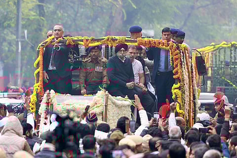 Manmohan Singh last rites