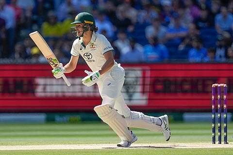 India Vs Australia, 4th Test Day 4: Australia's Sam Konstas run between the wickets to score