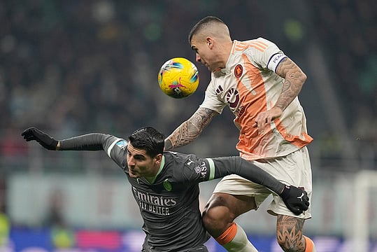 Serie A: AC Milan Play 1-1 Draw With Roma; Paulo Fonseca Sent Off For Protests