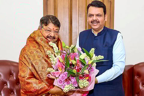 Devendra Fadnavis meets Kailash Vijayvargiya