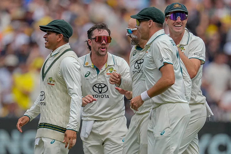 BGT series at Melbourne Cricket Ground MCG IND Vs AUS Boxing Day 4th Test Day 5 Pics: Travis Head