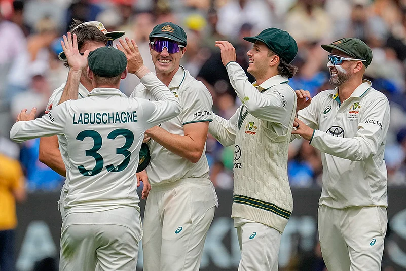 BGT series at Melbourne Cricket Ground MCG IND Vs AUS Boxing Day 4th Test Day 5 Pics: Pat Cummins