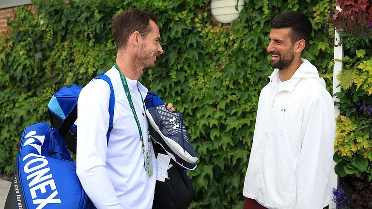 Novak Djokovic and Andy Murray are aiming to hit new heights in 2025 - null
