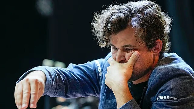 five-time world chess champion Magnus Carlsen