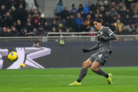 Serie A 2024-25: AC Milan's Tijjani Reijnders scores his side's opening goal