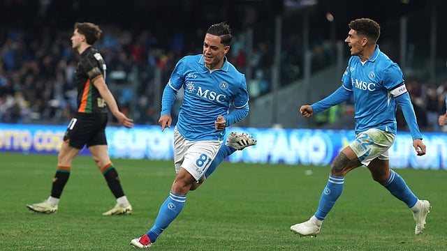 Napoli 1-0 Venezia, Serie A: Giacomo Raspadori Brings Partenopei Level On Top With Atalanta