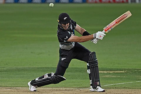 NZ vs SL 2nd T20: New Zealand's Mitchell Hay bats