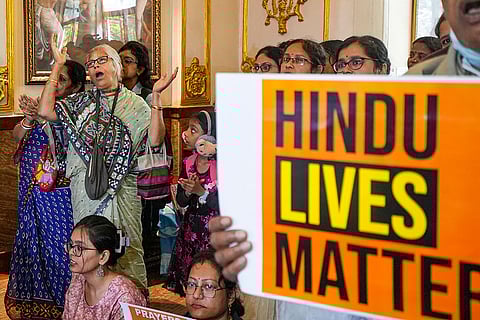 Prayer meeting for Bangladeshi Hindus