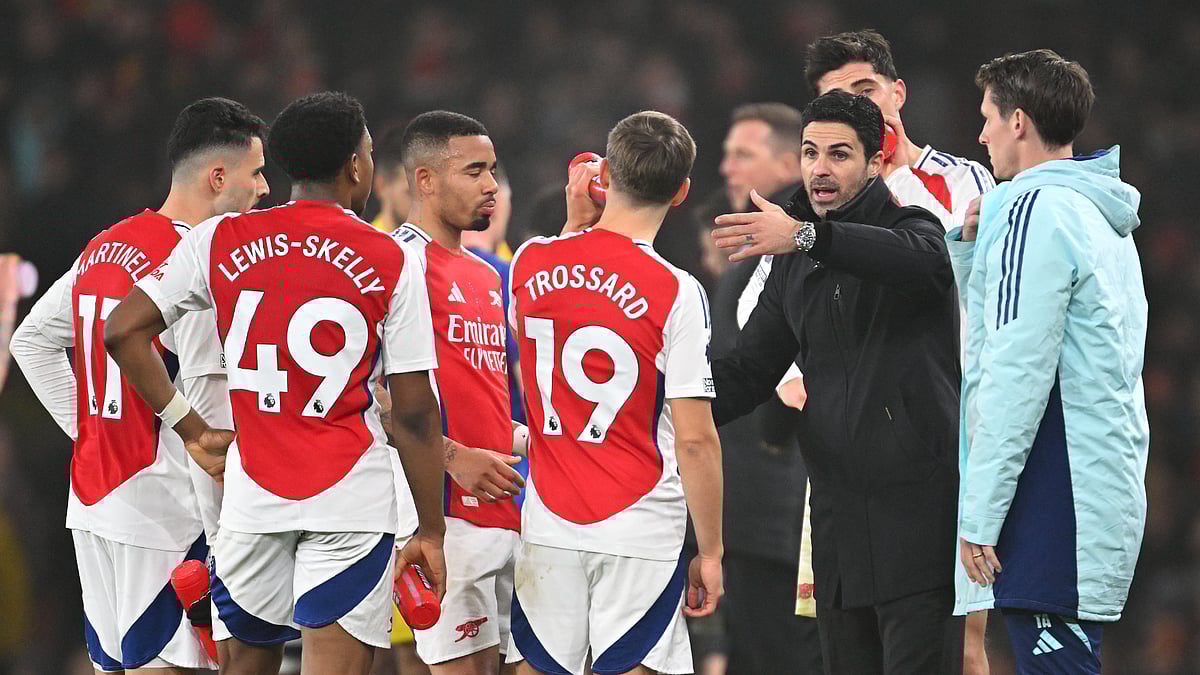 Mikel Arteta has full faith in his Arsenal squad to step up in Bukayo Saka's absence