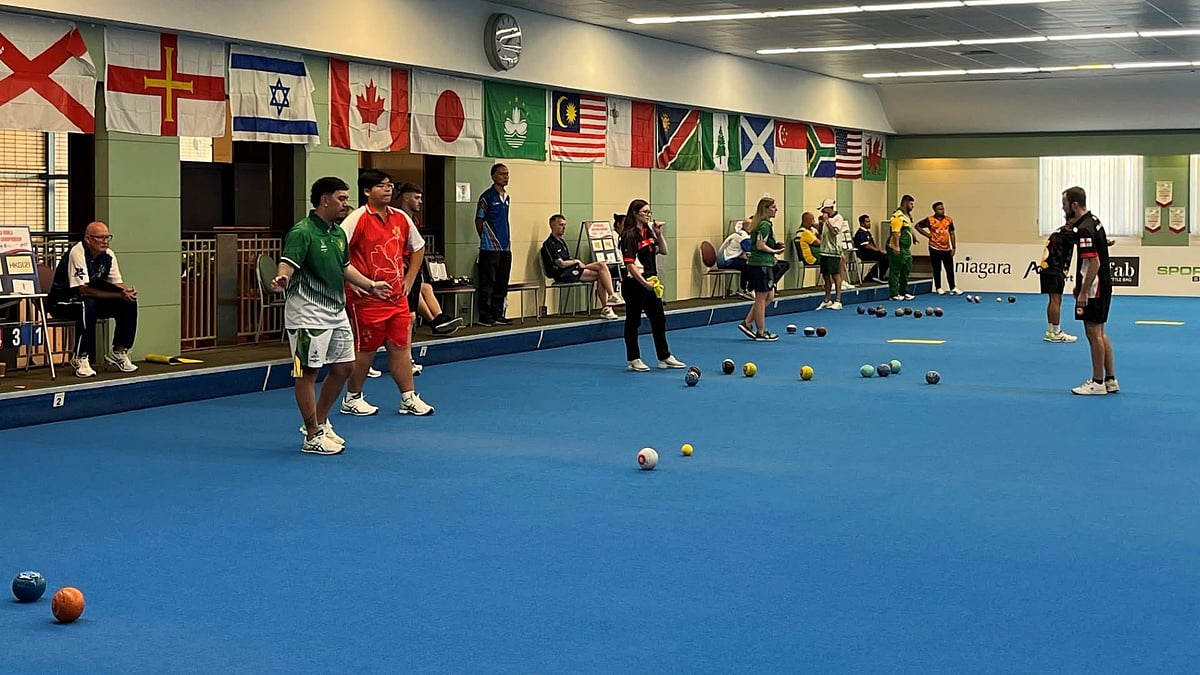 File photo from the World Bowls Junior Indoor Championship.